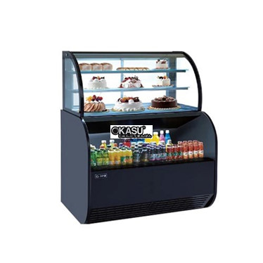 tu mat trung bay nuoc uong, banh kem opo cak-ap hinh 1