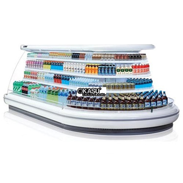 tu mat trung bay thuc pham nhieu ngan goc cheo opo sms3d2-rt hinh 1