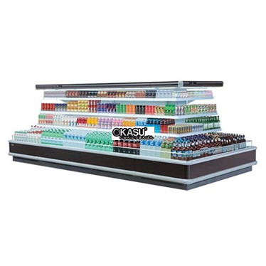 tu mat trung bay thuc pham nhieu ngan goc cheo opo sms2d2-st hinh 1