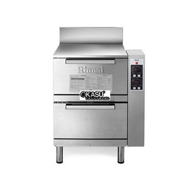 tu nau com 2 tang rinnai rra-106 dung gas hinh 1