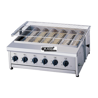 lo nuong gom rinnai rg-640f dung gas hinh 1