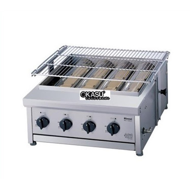lo nuong gom rinnai rg-440f dung gas hinh 1