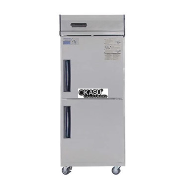 tu mat dung quat gio 2 canh inox okiwi 600l mdq.2i600 hinh 1