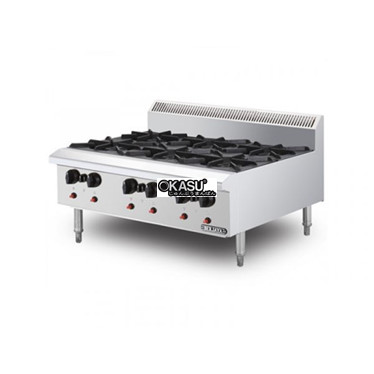 bep au 6 hong dung gas berjaya ob6-17 hinh 1