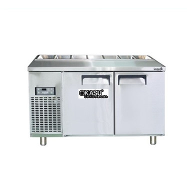 ban mat salad 1m2 happys hwi-1200s-h half khay co quat hinh 1