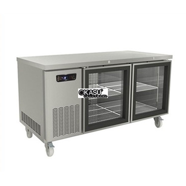 ban mat inox 2 canh kinh sanden intercool scr3-1506cr 1m5 hinh 1