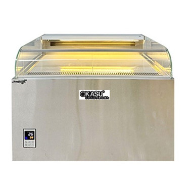 tu mat trung bay sieu thi dang ho snow village kdg-1200fy 1m2 hinh 1