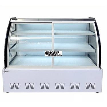 tu mat trung bay da nang cua mo truoc snow village dl-1.5 1m5  hinh 1