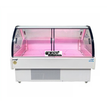 tu mat trung bay thit snow village coil sc-1.6 - 1m6 hinh 1