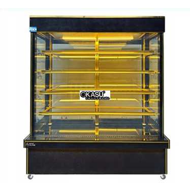 tu banh kem kinh vuong 5 tang dan lanh tren snow village gb-350-4l-z5 1m5 hinh 1