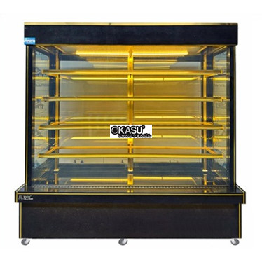 tu banh kem kinh vuong 5 tang dan lanh tren snow village gb-500-4l-z5 1m8 hinh 1