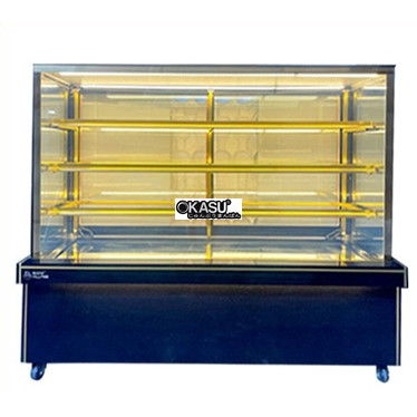 tu banh kem kinh vuong 4 tang snow village gb-500-4l.z4 1m8 hinh 1