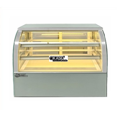 tu banh kem mini de ban kinh cong snow village gb-120-t 0.9m hinh 1