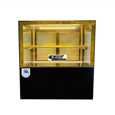 tu banh kem de ban kinh vuong snow village gb-120v 0.9m hinh 1