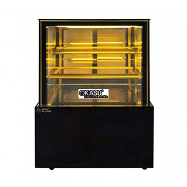 tu banh kem kinh vuong 3 tang snow village gb-250-4l.z 0.9m hinh 1