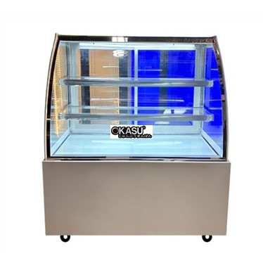 tu banh kem 3 tang kinh cong lightcool kc-dg-900z 0.9m hinh 1