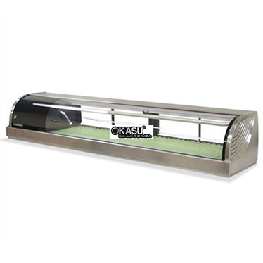 tu trung bay sushi hoshizaki hnc-180be-l/r-s 1m8 hinh 1