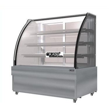 tu banh kem kinh cong 4 tang sanden intercool skk-0707z 0.7m hinh 1