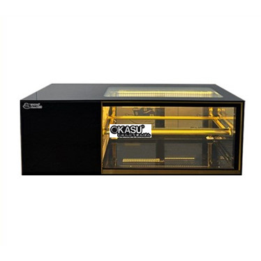 tu mat trung bay sushi kinh vuong snow village ss-1.5v 1m5 hinh 1