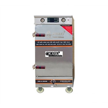 tu nau com 10 khay ket hop gas dien vinaki cam ung 10kdg-cu hinh 1