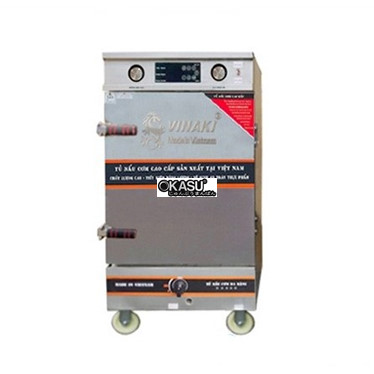 tu nau com 8 khay ket hop gas dien vinaki cam ung 8kdg-cu hinh 1