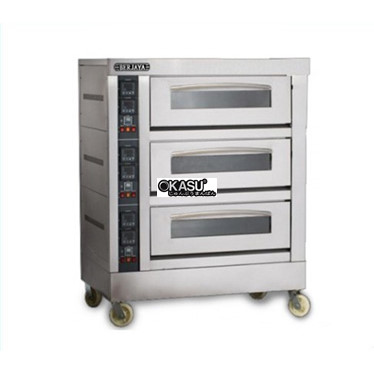 lo nuong dien tu 3 tang 6 khay berjaya bjy-e20kw-3prm hinh 1