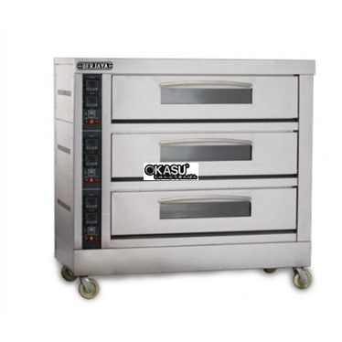 lo nuong dien tu 3 tang 9 khay berjaya bjy-e25kw-3prm hinh 1