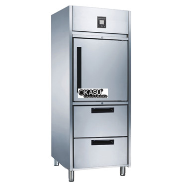 tu mat 1 canh 2 ngan inox kolner kn-pw8u1hn hinh 1