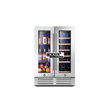 tu mat 2 canh kinh kolner knj-110wd hinh 1