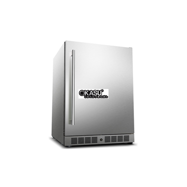 tu mat mini bar canh inox kolner knc-130ws hinh 1