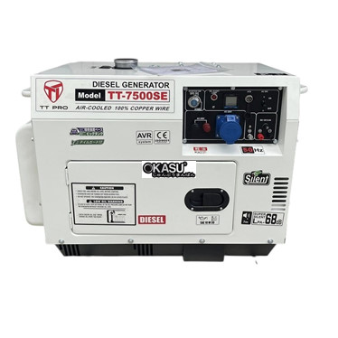 may phat dien 6kw chay dau ttpro tt-7500se hinh 1