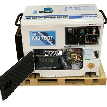 may phat dien 7kw chay dau kujoyo kj9700t chong on hinh 1
