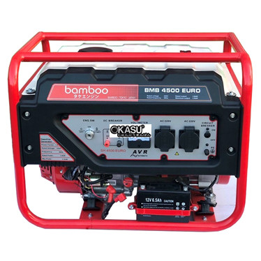may phat dien chay xang 3.5kw bamboo bmb euro4500  hinh 1