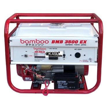 may phat dien chay xang 3kw bamboo bmb 3500ex de hinh 1