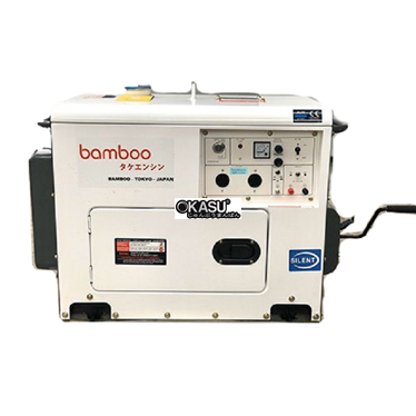 may phat dien chay dau 6kw bamboo bmb8kva de cot hinh 1