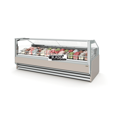 tu trung bay banh kem symrna moi 30 khay  hinh 1