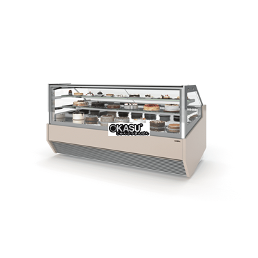 tu trung bay banh kem 2 tang symrna  hinh 1