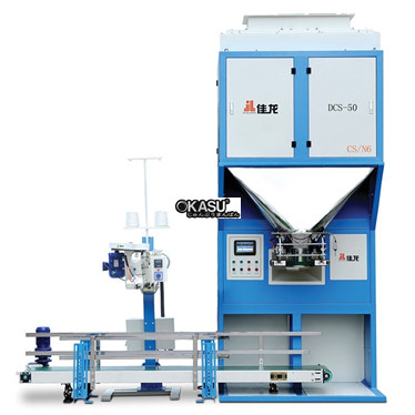 may dong goi thuc an chan nuoi dang hat 50kg - dcs-50-cs / n6 hinh 1