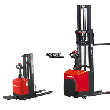 xe nang dien mini 1,5 tan kusami hinh 1