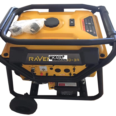 may phat dien chay xang 5kw raven r6800d-3a de hinh 1
