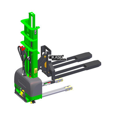 xe nang dien tu tai 1.5 tan kusami ksm-15d hinh 1