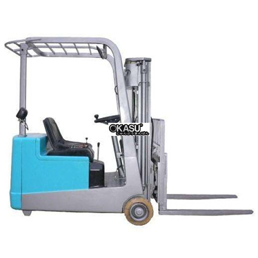 xe nang dien mini 3 banh can bang trong luong 500kg kusami ksm-15em hinh 1