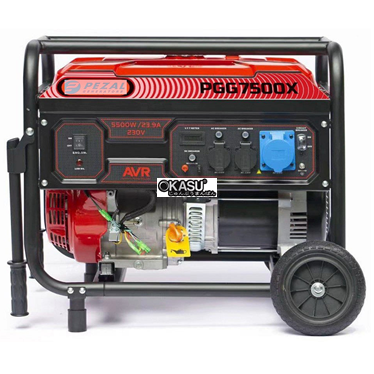 may phat dien chay xang 6kw pezal pgg7500x hinh 1