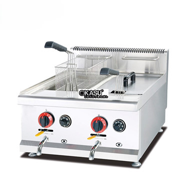 noi chien nhung 2 ngan dung gas de ban jieguan- gf-585 hinh 1