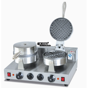 may lam banh waffle 2 ngan jieguan uwb-2 hinh 1