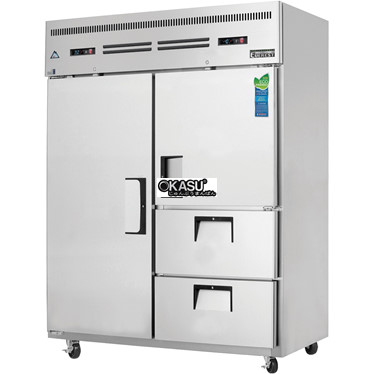 tu dong mat 4 canh inox everestref eswq2d2 hinh 1