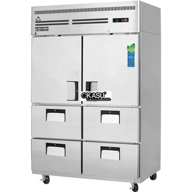 tu dong mat 6 canh inox everestref esr2d4 hinh 1