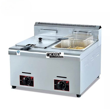 bep chien nhung dung gas 2 ngan kolner gf-72 hinh 1