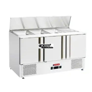 ban salad 1360mm 3 canh turbo chef tcs1360 hinh 1