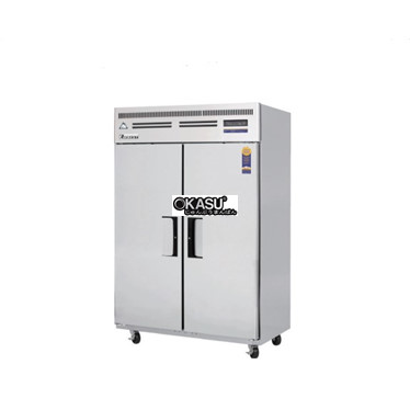 tu dong dung 2 canh inox everestref b126-2ffos-e hinh 1